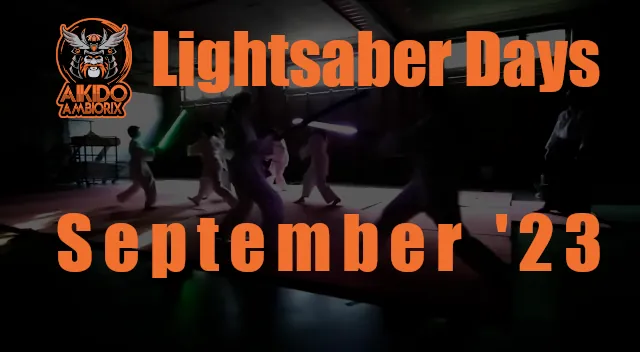 Lightsaber Days September 2023 Maand van de Sportclub in Tongeren, Diepenbeek en Heusden