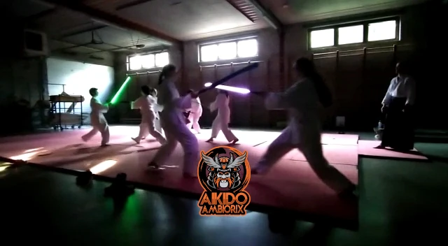 Lightsaber trainingen via Aikido Ambiorix